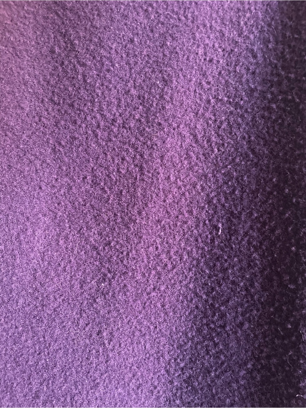 Eileen Fisher open cardigan sweater jacket purple wool cottage lagenlook L - Picture 6 of 8